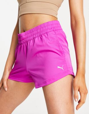 Puma Training woven shorts in pink - ASOS Price Checker