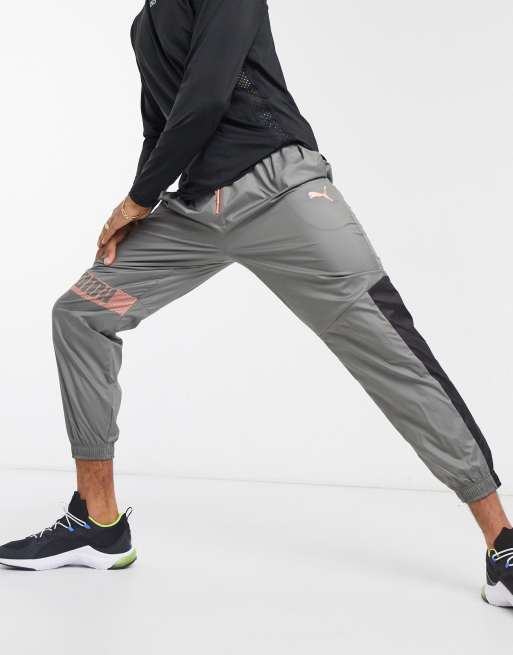 Puma Training woven sweat pants in grey ASOS