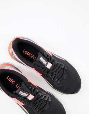 puma training xt geo pearl trainers in black