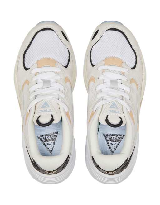 Puma TRC Mira sneakers in white/beige | ASOS