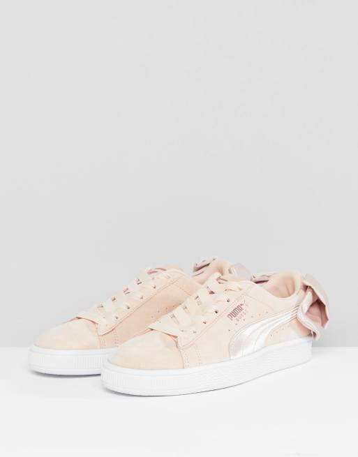 Puma suede cheap mit schleife