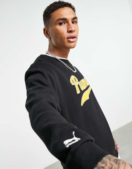 Puma core best sale crew sweatshirt