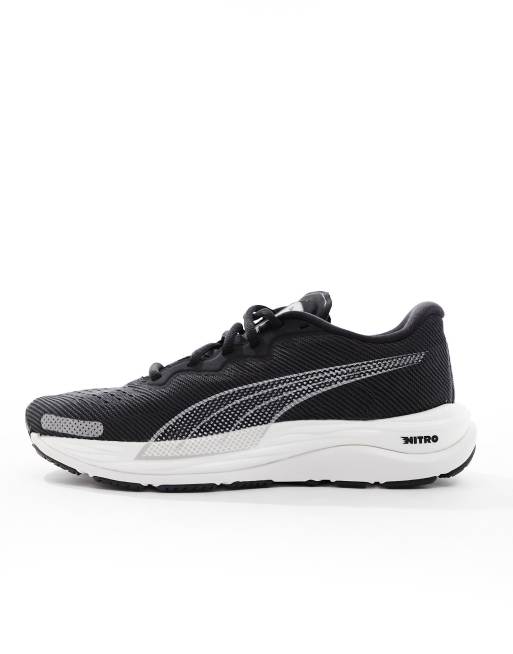 Puma Velocity Nitro 2 in black and metallic