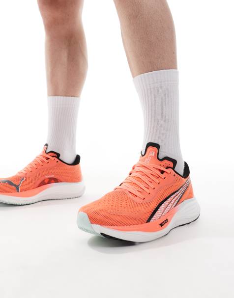 PUMA – Velocity Nitro 3 – Czerwone buty sportowe - view 1