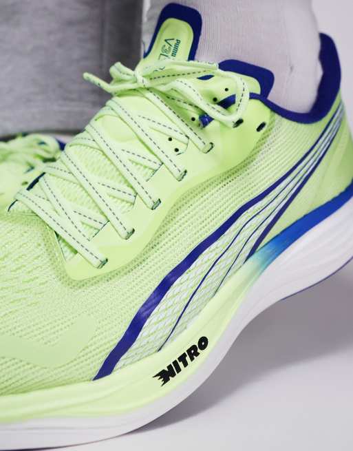 PUMA Velocity Nitro 3 sneakers in fizzy apple green, 2 of 5