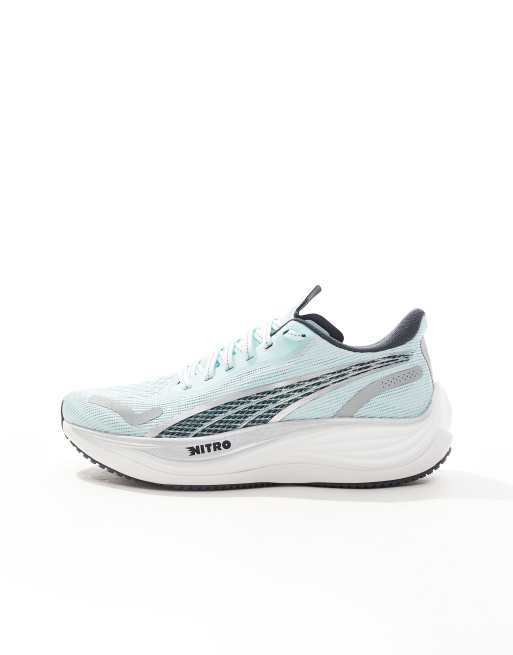 PUMA Velocity Nitro 3 sneakers in light blue, 4 of 5