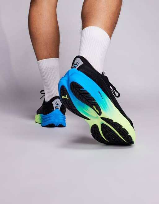 Puma Velocity Nitro 4 trainers in black, 5 of 5