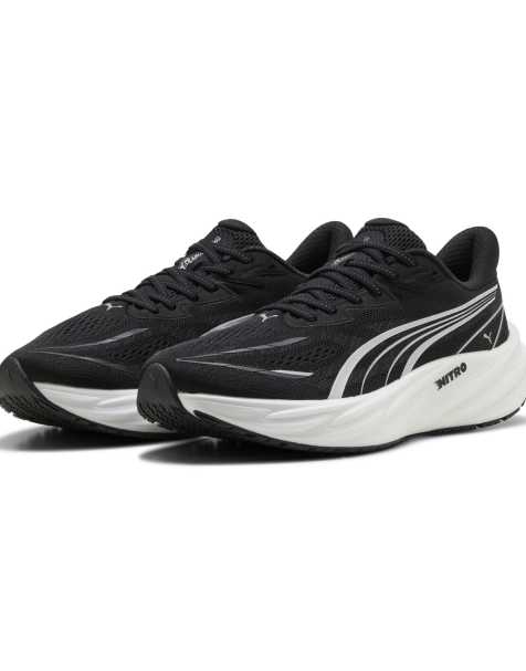 Puma Velocity nitro 5 running shoes men in black - view 1
