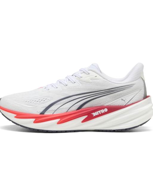 Puma Velocity nitro 5 running shoes men in white, 3 of 4