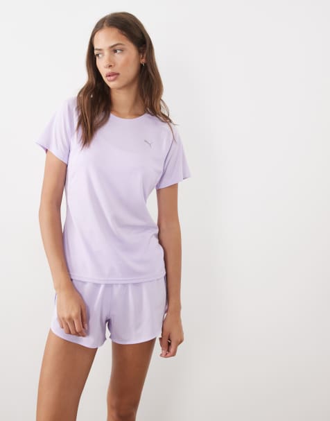 Puma Velocity running tee in purple