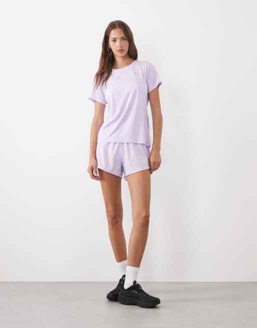 Puma Velocity running tee in purple, 2 of 4