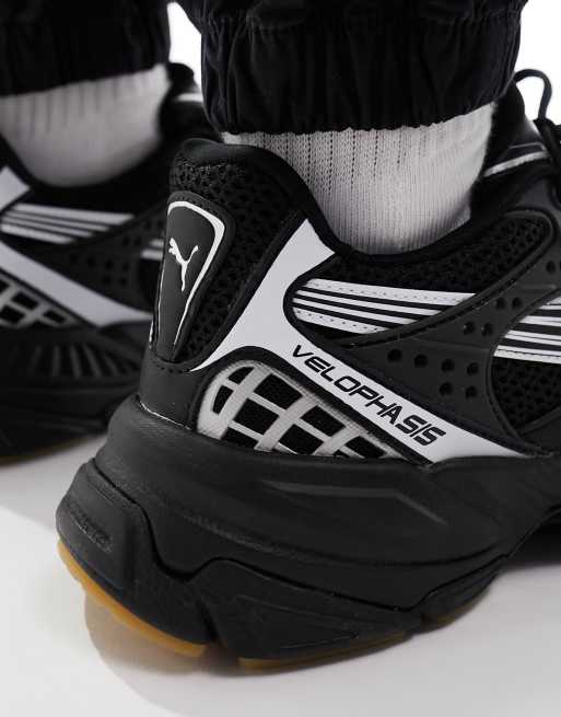 PUMA Velophasis Phased sneakers in black | ASOS