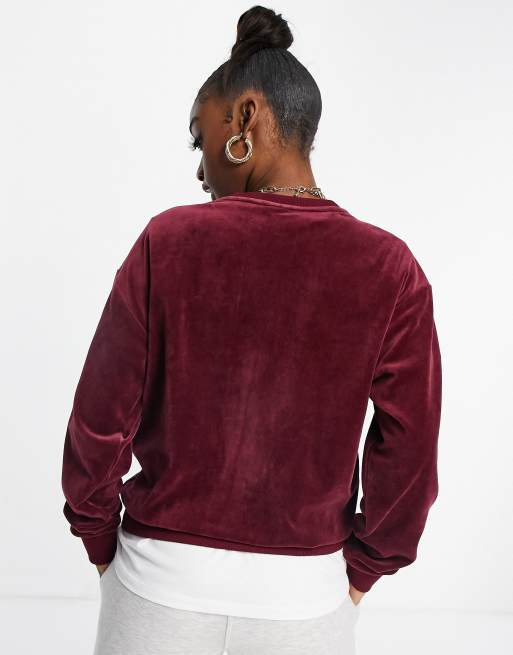 Puma hot sale velour sweatshirt