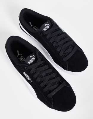 puma white vikky sneakers