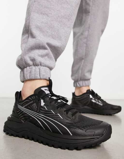 Black and store silver pumas