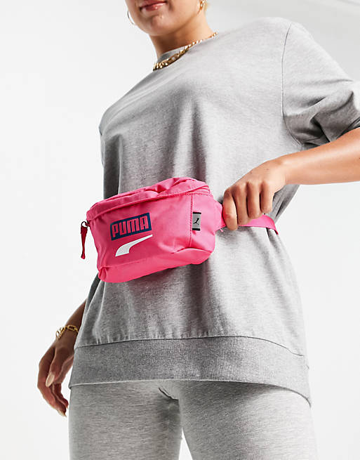 Puma waist bag in pink