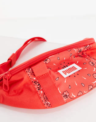 puma fanny pack red