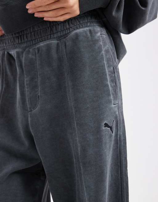 Puma Washed out oversized sweatpants in dusky gray ASOS