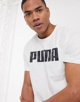 weißes puma t shirt