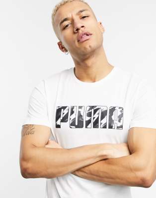 weißes puma t shirt