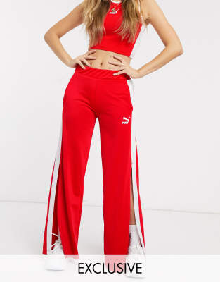 puma wide leg pants