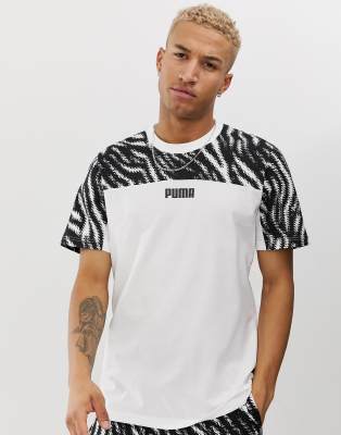 puma zebra print shirt