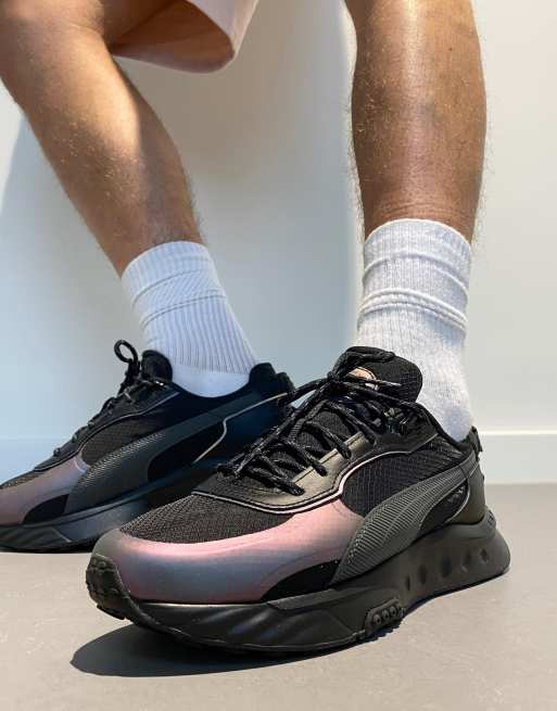 Puma - Wild Rider - Baskets - Triple noir