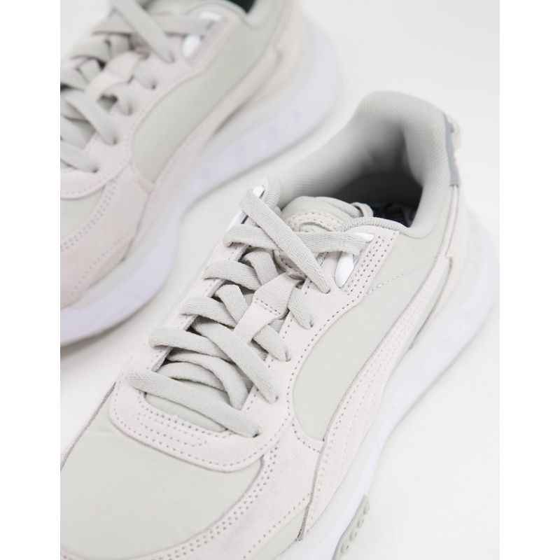 Scarpe Uomo Puma - Wild Rider - Sneakers in grigio e bianco
