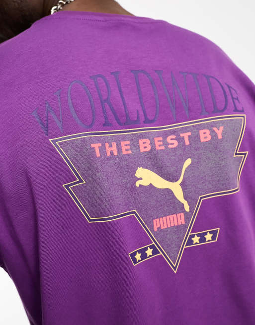 Purple puma shop shirt