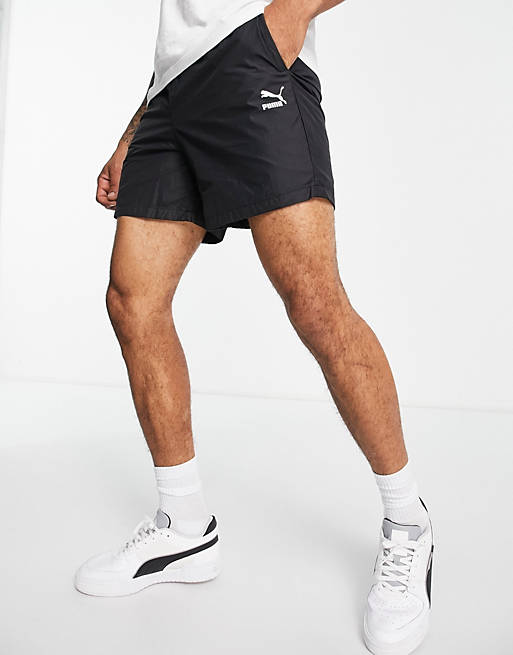 Puma Woven Shorts in Black | ASOS