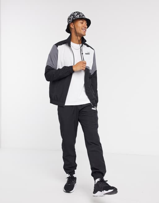 Puma best sale woven tracksuit