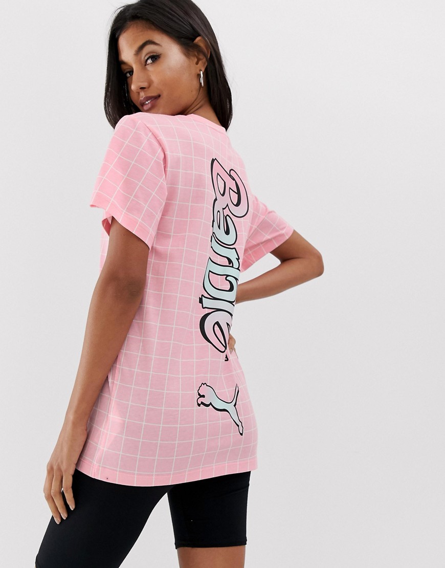 Puma X Barbie – Archive – T-shirt med tryck baktill-Svart