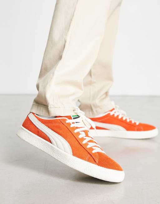 Puma store sneakers orange