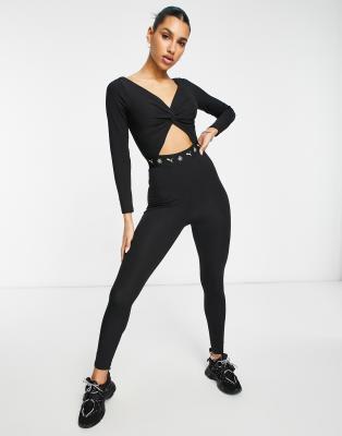 puma jumpsuit black