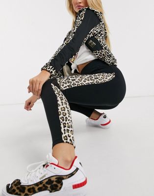 puma leopard print leggings