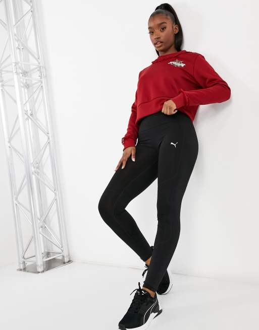 Puma x Charlotte Olympia logo sweatshirt in red ASOS