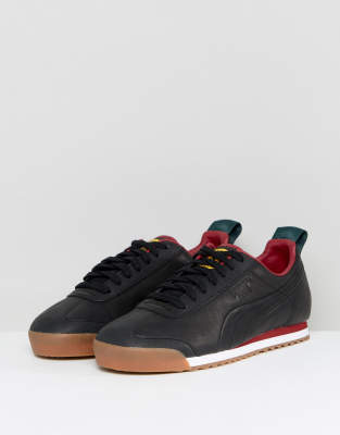 puma roma leather