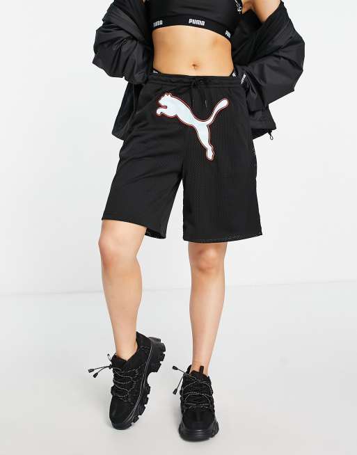 PUMA X DUA LIPA Basketball Shorts in black | ASOS