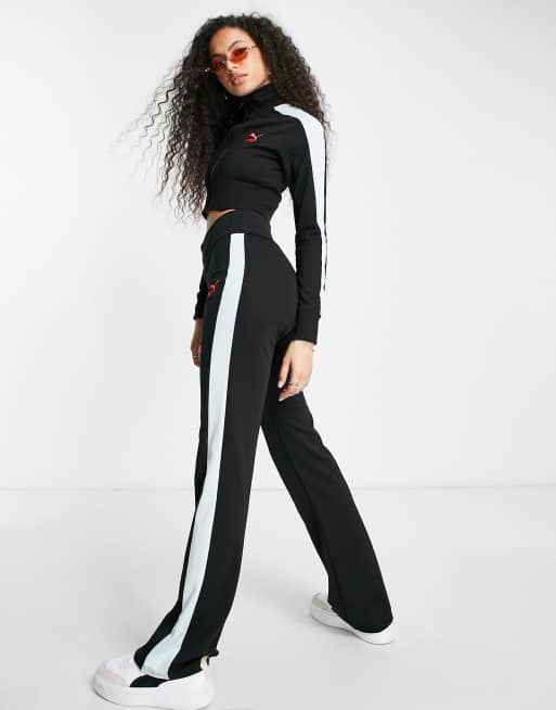 PUMA X Dua Lipa flared leggings in black