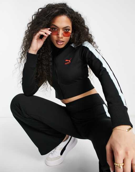 Puma x Dua Lipa T7 jacket in black | ASOS