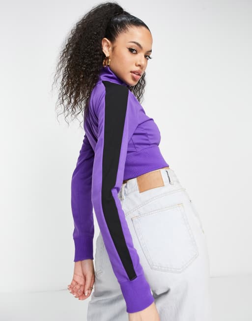 Puma retro best sale stripe asos purple