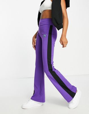 Puma x Dua Lipa T7 pants in royal purple