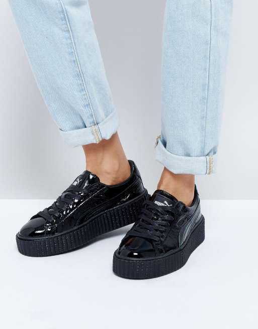 Puma rihanna outlet nere pelle