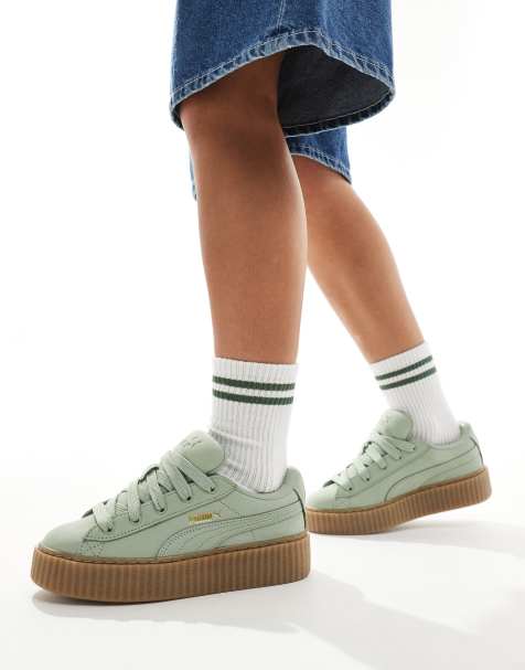 Puma x Fenty creeper trainers in green