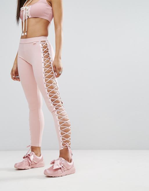 Fenty puma clearance lace up leggings