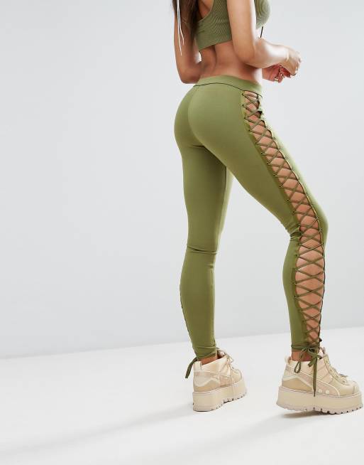 PUMA Ladies' Lace-Up Leggings