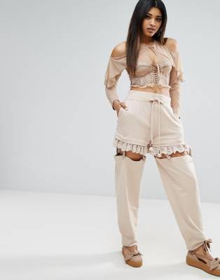 puma fenty suspender pants