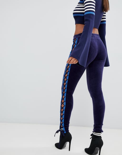 Puma Fenty by Rihanna Lace-Up Velour Legging