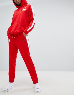 puma red tracksuit