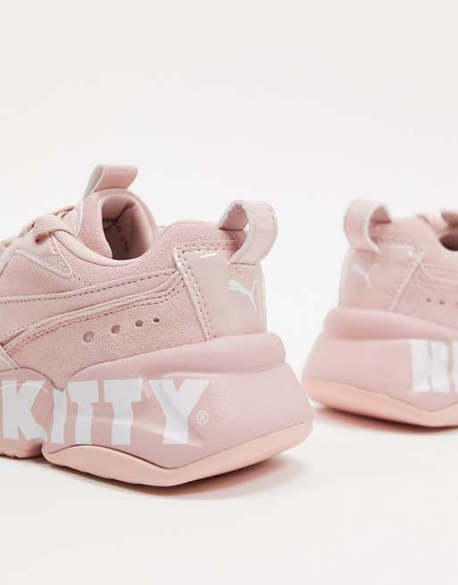 Hello kitty puma shoes pink sale